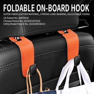 M Ge Car Hook Seat Hook Multifunctional Car Hook Hidden Car Seat Rear Storage Hook