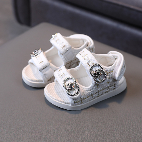 Children's sandals summer new style boys 1-5 years old girls sandals adjustable source manufacturers foreign trade wholesale