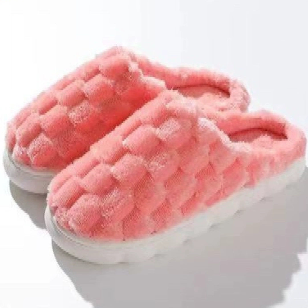 Оптовая продажа хлопчатобумажные тапочки женские толстые подошвы в помещении пара дома большие размеры мужские теплые легкие зимние бархатные хлопчатобумажные туфли
