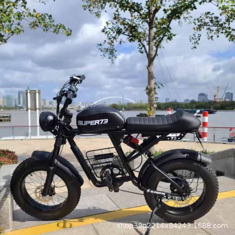 Cool Run National Standard Off-Road Variable Speed Mountain Bike Wide Tire Snow Super Motorcycle Electric Assisted 73 Electric Bike