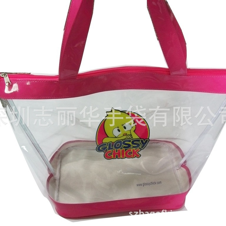 生产透明胶的pu礼品袋,pvc包装袋,促销袋 化妆包 化妆袋收纳袋