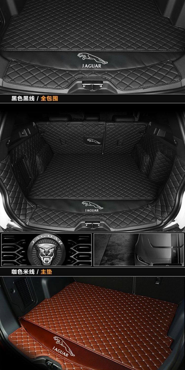 2008-2026 Jaguar XFL XEL XJL EPACE FPACE XE XF XJ trunk mat full coverage