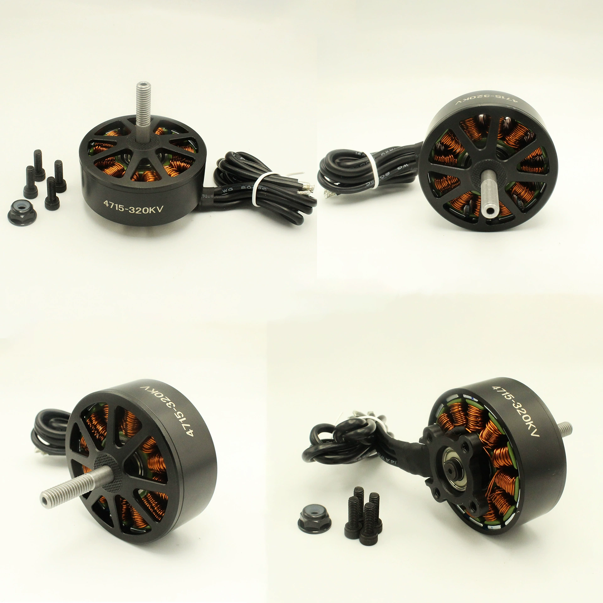 Техномотор 4715 320/510KV Беспилотник для аэрофотосъёмки с ультра-дальним радиусом действия, бесщеточный двигатель DC