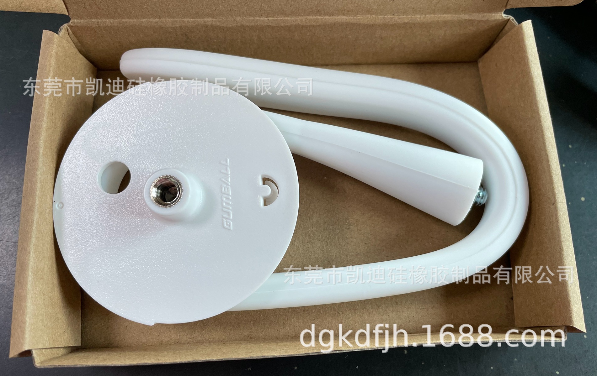 专业生产ED台灯硅胶软管 灯具灯饰支架 可弯曲定型硅胶支架 监控