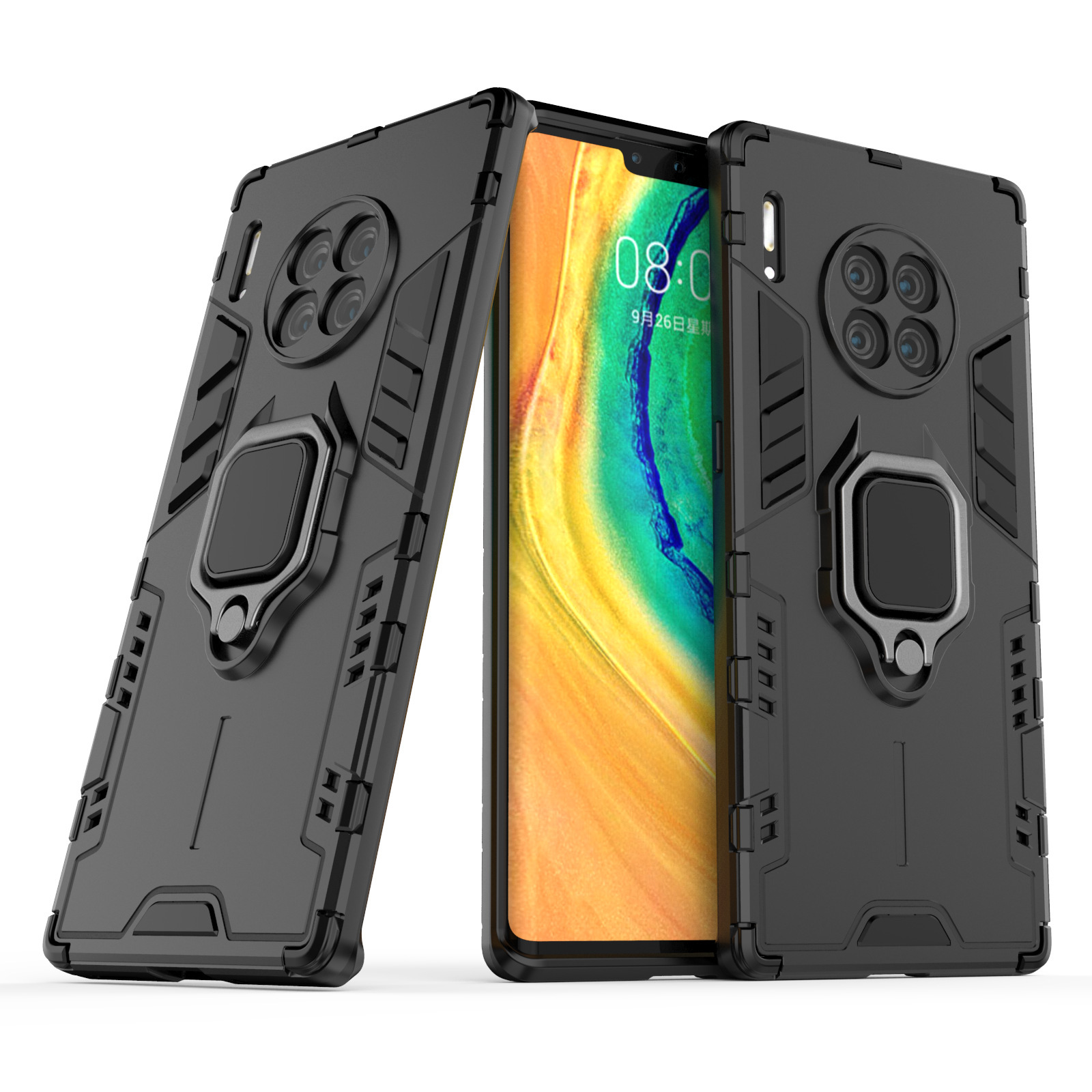 [Black Panther Iron Man] Suitable for Huawei Mate40 Mobile Phone Case with Airbag Anti-Fall Protection and Honor X30I Magnetic Anti-Fall Protection
