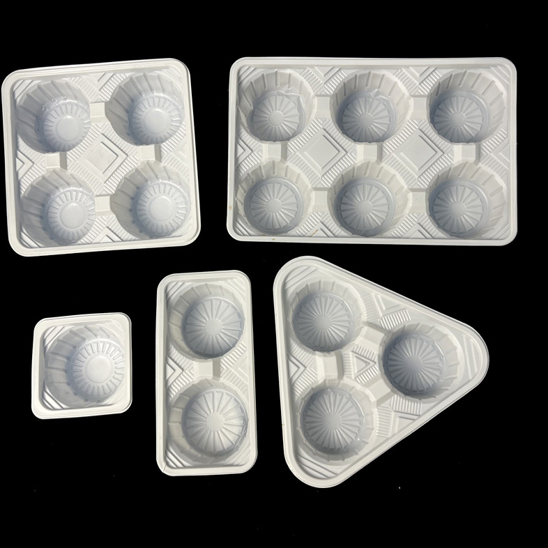 一次性塑料杯托奶茶外卖打包托专用底座四格双杯托打包袋杯托商用