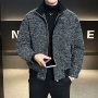 连帽美式宽松休闲夹克