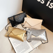 2025新款潮流小众复古信封包包百搭链条女士高级感时尚单肩斜跨包