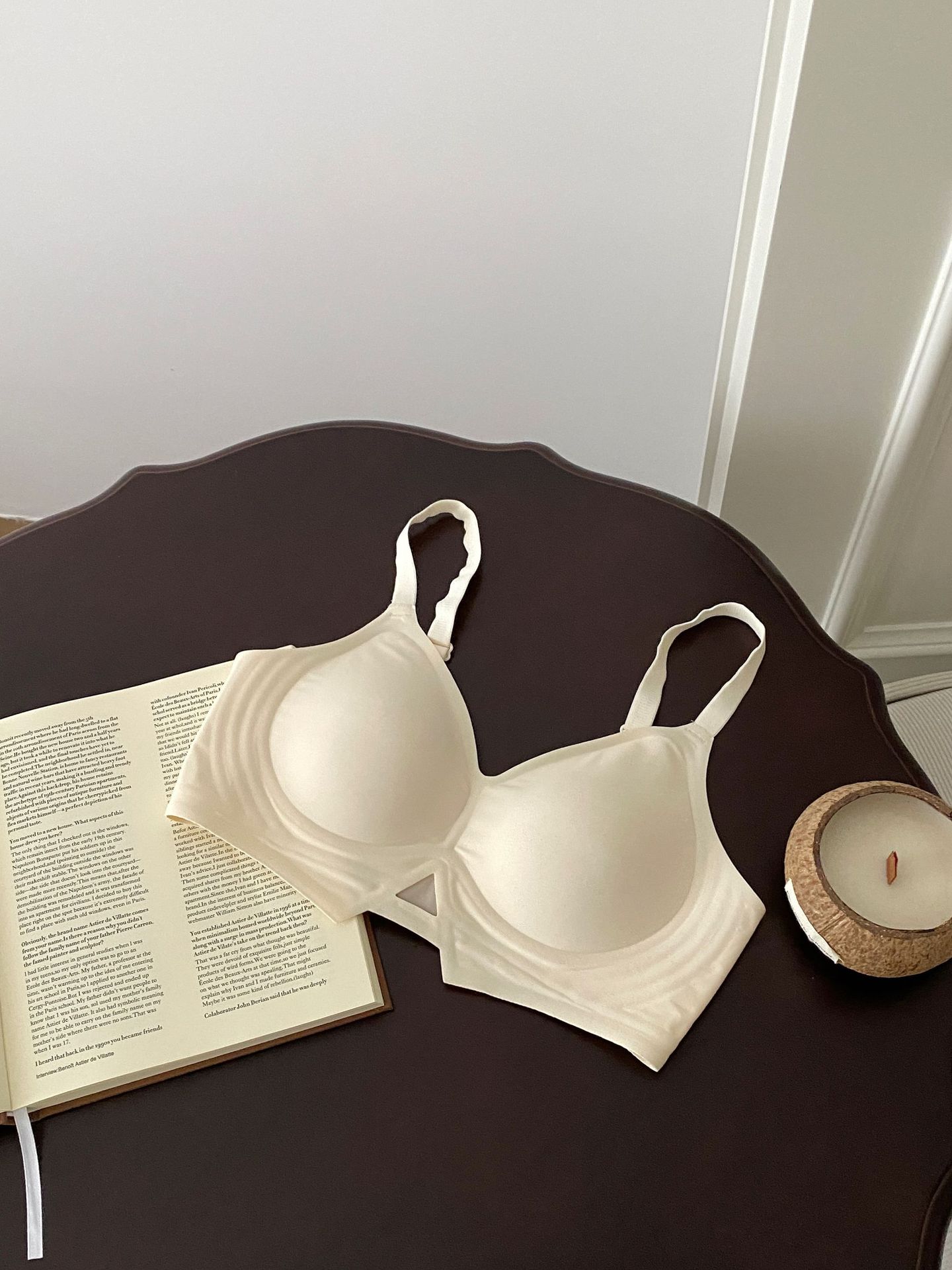 Ventas directas de fábrica comercio electrónico transfronterizo sudeste asiático Vietnam Tailandia ropa interior de mujer sin costuras lencería ligera sujetador de texto de niña