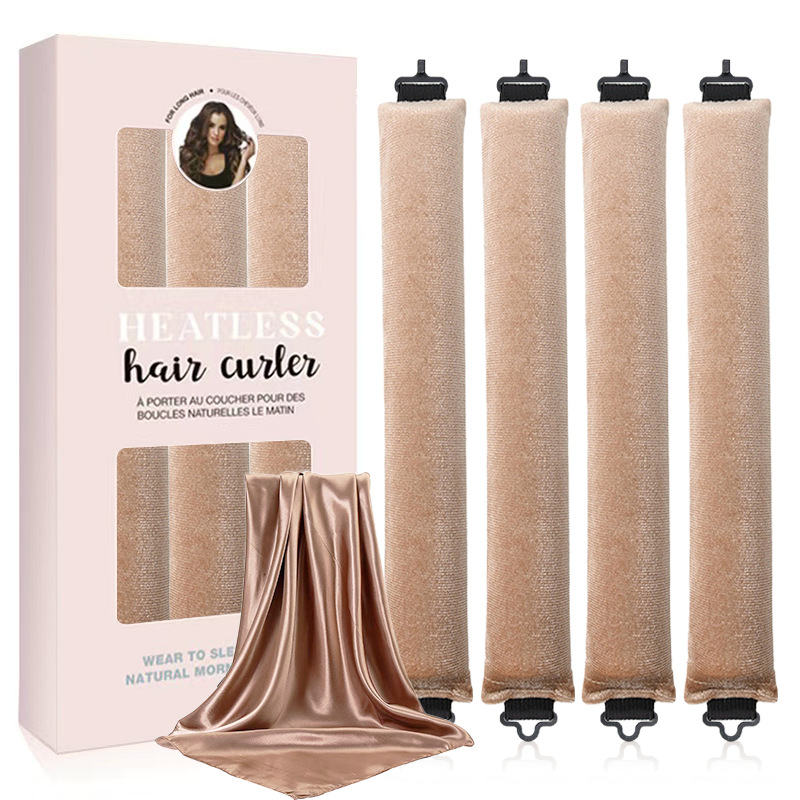 Perezoso rizado estilo de cabello libre de rizos ondas grandes sueltos sin calor rizador de cabello para dormir cortar el cabello rizado de cola