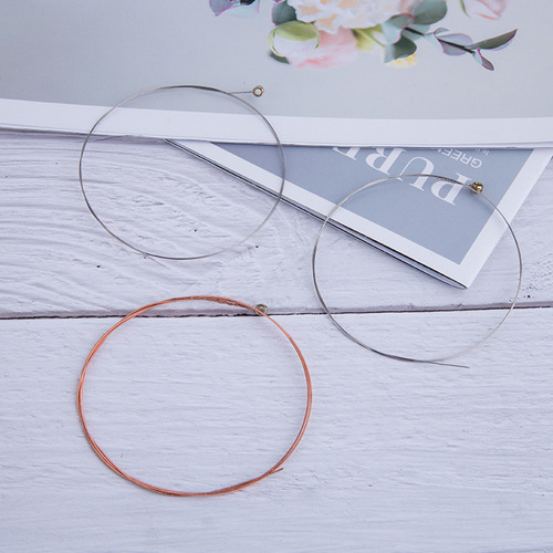 Folk guitar strings 123456 strings one string two strings three strings four five six guitar strings loose string guitar red copper strings