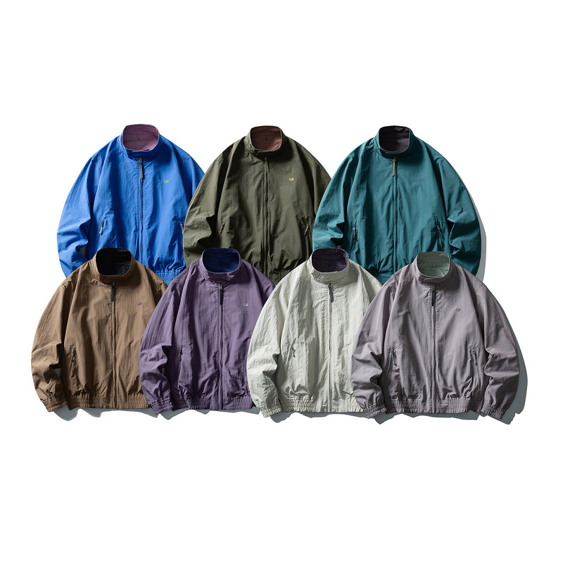 Hjd Outdoor Style Lightweight Jacket Plaid Double-Sided Windproof and Waterproof Silhouette Jacket for Men and Women Lkb6519 Hjd Outdoor Style Lightweight Jacket Plaid Double-Sided Windproof and Waterproof Silhouette Jacket for Men and Women Lkb6519