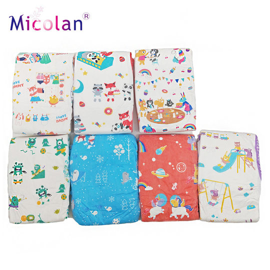 Rainbow week diapers ABDL adult diapers 24 hours l high absorption soft and comfortable anti-side leakage first-class products