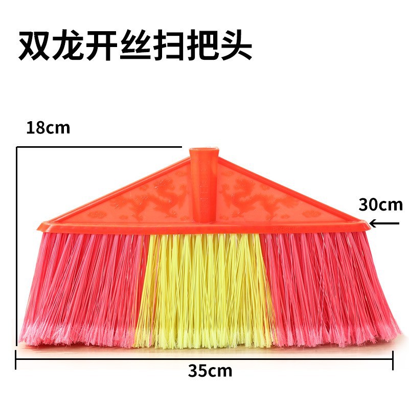 (빗자루 머리) 쌍용 오픈 와이어 4열 강모(폴 없음)