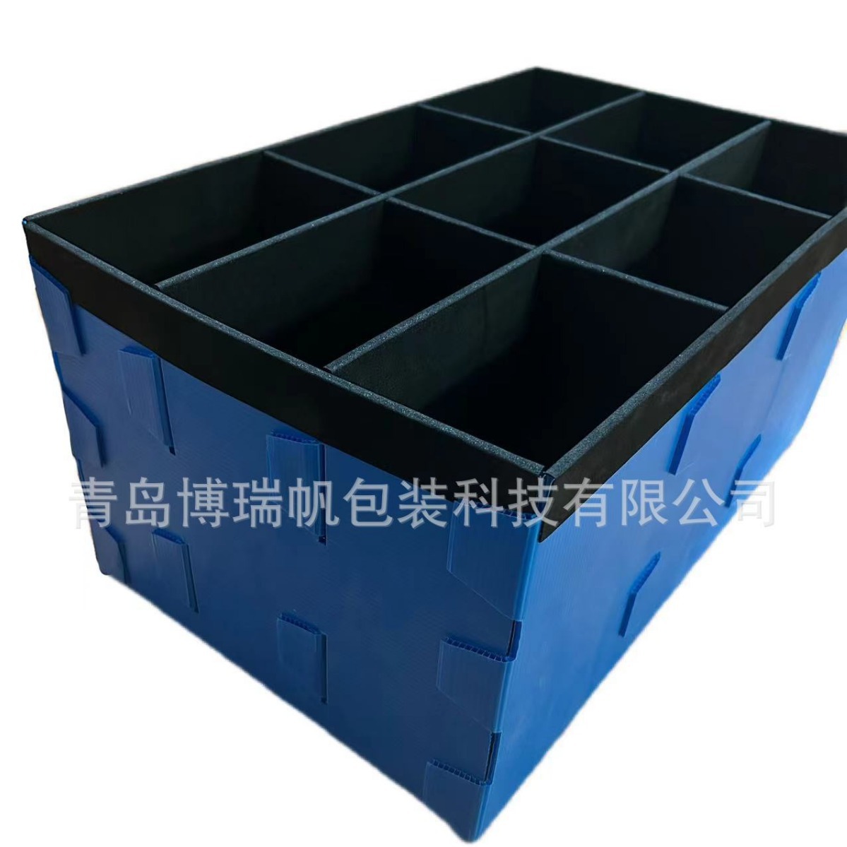 山东厂家中空板刀卡 零件周转箱 PP塑料隔板  eva泡棉刀卡隔板