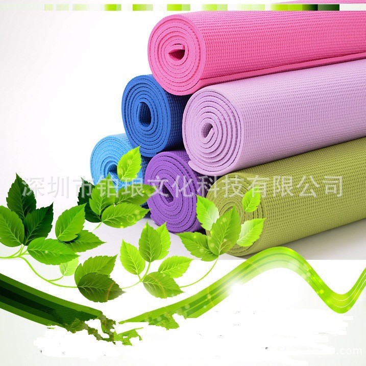 non-slip yoga mat for gym PVC