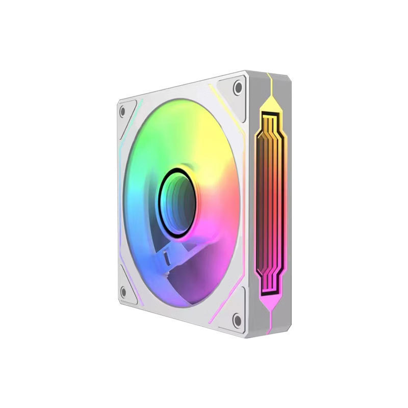 Prism 4Pro 12cm Chassis Fan 5V Argb Divine Light Synchronization Thousand-Layer Mirror Desktop Computer Cooling Fan Prism 4Pro 12cm Chassis Fan 5V Argb Divine Light Synchronization Thousand-Layer Mirror Desktop Computer Cooling Fan