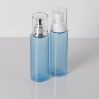 定制75ml120ml水乳按压瓶平肩圆柱瓶精华液爽肤水保湿乳液分装瓶