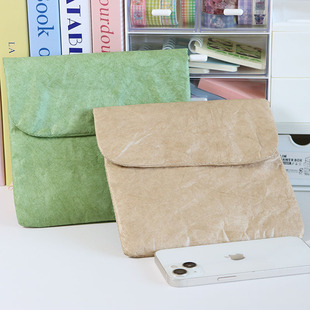 Dupont Paper Laptop Bag Liner Bag iPad Protective Case Clutch Bag Waterproof Lightweight Storage Bag