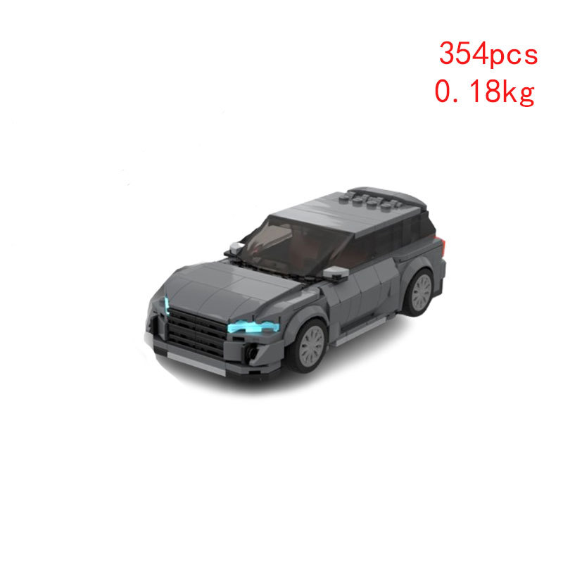 Cross-border Hot-selling In-stock Item MOC-112061 113533 Small Particle Assembly Building Block Toy Car Model Decoration_voghion.com