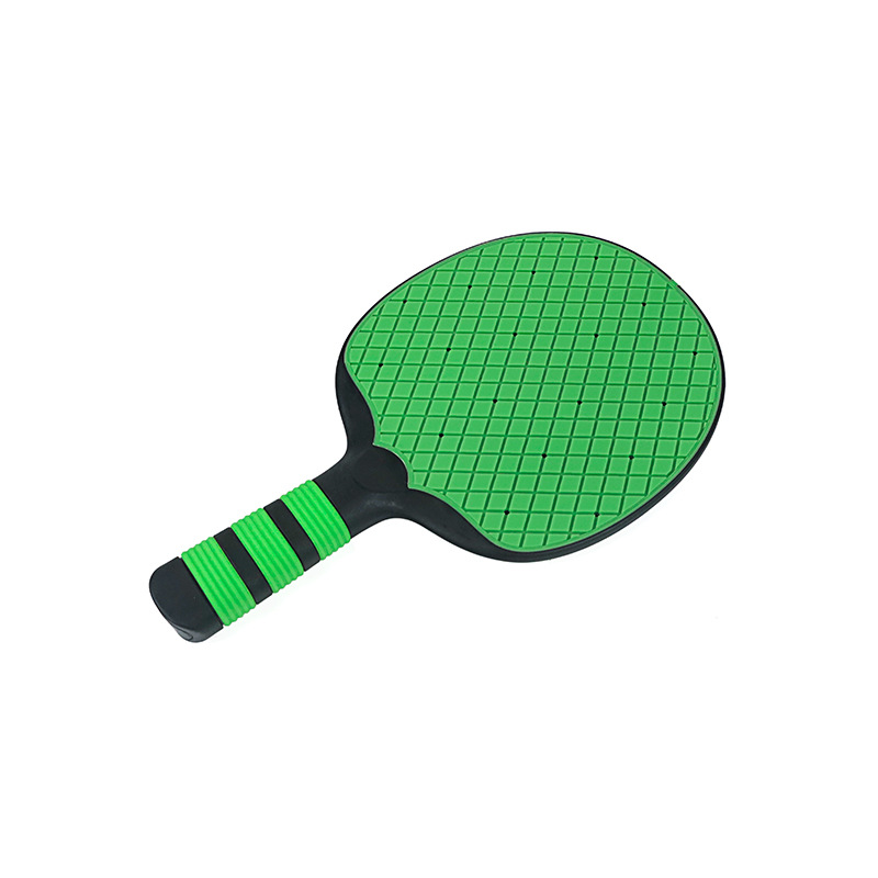 탁구 라켓(고무+실리콘)(녹색) 1개