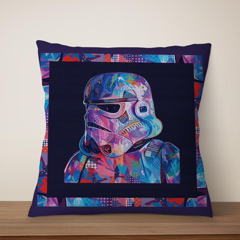 Pop Art Star Kudde - Modern Soffkudde från Tillverkaren