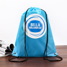 210D涤纶束口袋定制双肩背包运动球袋足球篮球包牛津布抽绳收纳袋