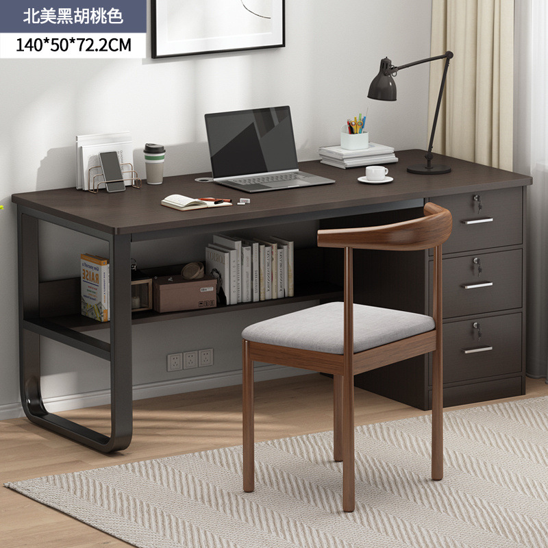 Mesa de oficina simple mesa de oficina moderna combinación de mesa de personal simple mesa de computadora doméstica