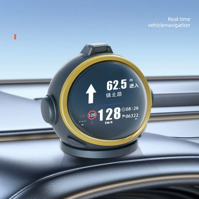 Vehicle HUD Lcd Instrument Speed Navigation Tire - navigation-model-without-tire-pressure