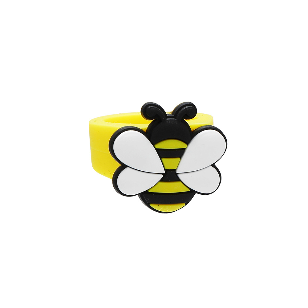 Cartoon Style Geometric Bee Pvc Party Holiday display picture 3