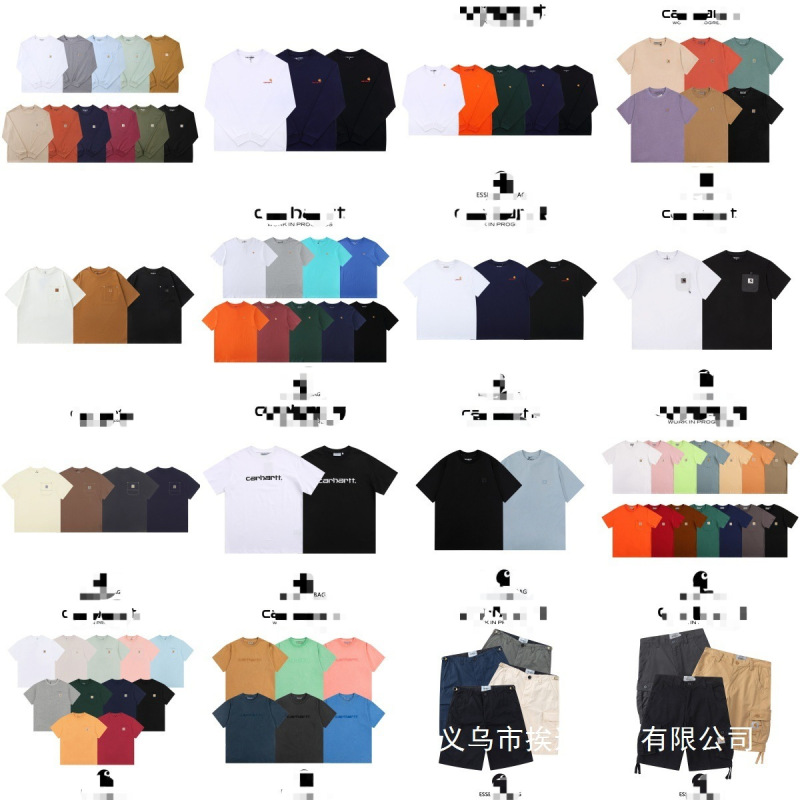 Dropshipping Carhartt Pocket Classic Long-Sleeve T-Shirt Men's Couple's Loose Casual T-Shirt Wholesale Dropshipping Carhartt Pocket Classic Long-Sleeve T-Shirt Men's Couple's Loose Casual T-Shirt Wholesale
