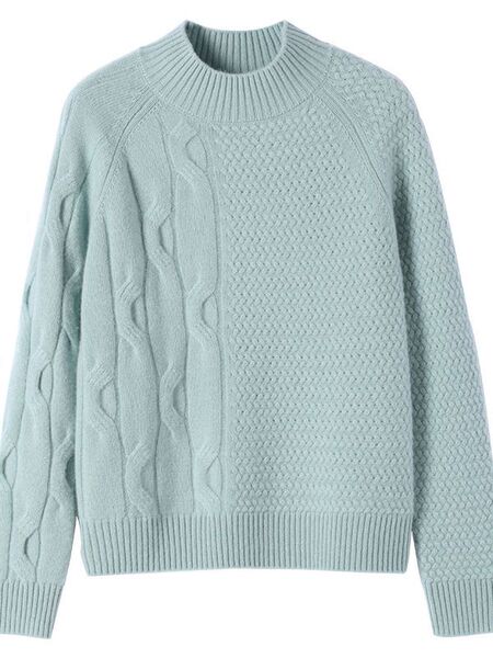 Woolen demi-season sweater