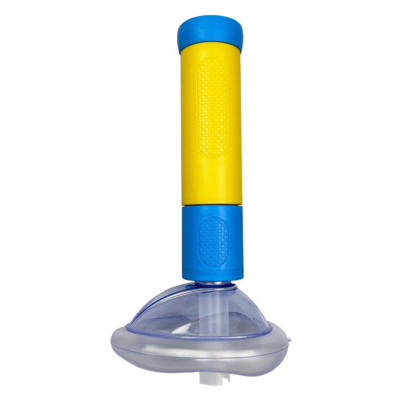 Entrenador de respiración sofocante máscara de rescate de emergencia corazón artificial y pulmón Dispositivo de asfixia dispositivo de emergencia