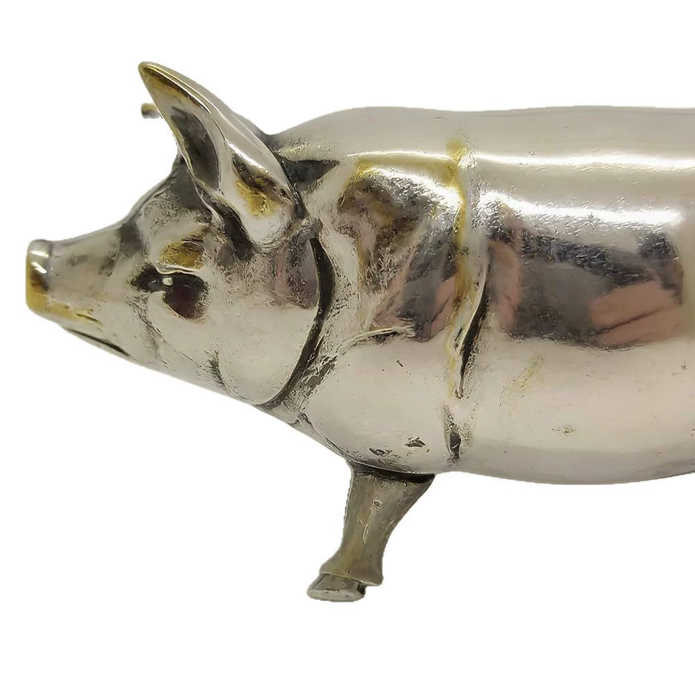 Популярный кроссбордовый антикварный pig мини- measuring tape, антикварная pig мини-лента измерительная