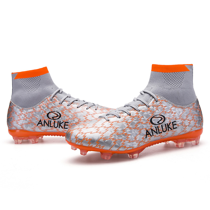 2022 transfronteriza nuevos zapatos de fútbol FGTF zapatos de fútbol de uñas cortas transpirables para hombres zapatos de entrenamiento de hierba