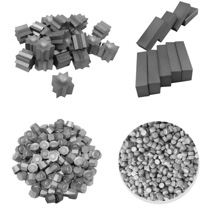 YG8硬质合金八角 合金圆齿 YT535钨钢合金刀头 石油保径耐磨条