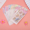 Cartoon children's fresh transparent waterproof sticker PVC