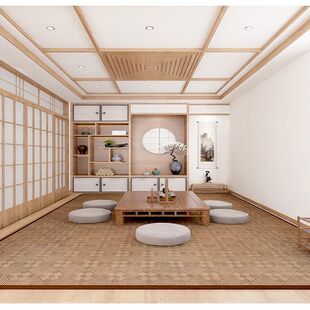 Summer Baby Carpet, Living Room, Bedroom, Japanese Rattan Mat, Household Tatami, Can Sleep and Sit, Washable
