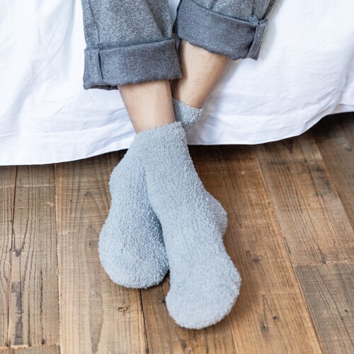 Socks Men's Coral Fleece Men's Socks Winter Half Velvet Loop Thickened Warm Towel Floor Sleeping Socks Wholesale