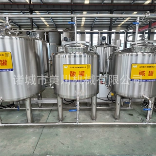 大型牛奶加工设备 鲜羊奶全套生产机器 混合型果汁加工流水线