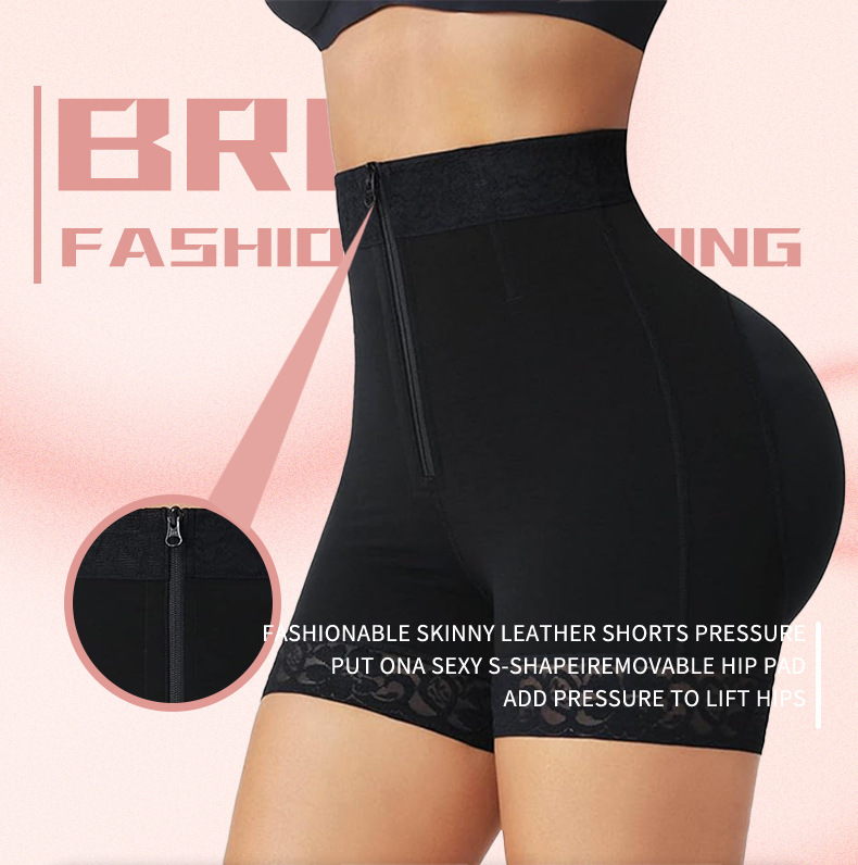 Pantalones moldeadores de cintura alta con cremallera Amazon TIK, pantalones moldeadores de cuerpo con control de abdomen, pantalones moldeadores de cintura y cadera, pantalones moldeadores de cintura y cadera que adelgazan la cintura