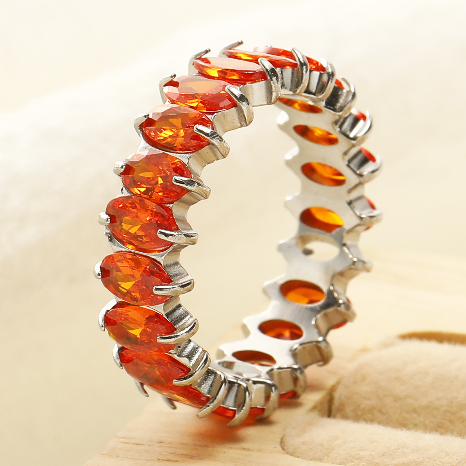 6g Weight Real Gold Plated Plating Material Rings Classification 10, 6, 8 Ring Size 1 Piece Quantity Holiday, Daily Occasion 304 Stainless Steel Material Geometric Pattern Women's Gender Elegant Style Waterproof Non Tarnish, Plating Craft Real Gold Plated Geometric 304 Stainless Steel Elegant Waterproof Non Tarnish Rings 15