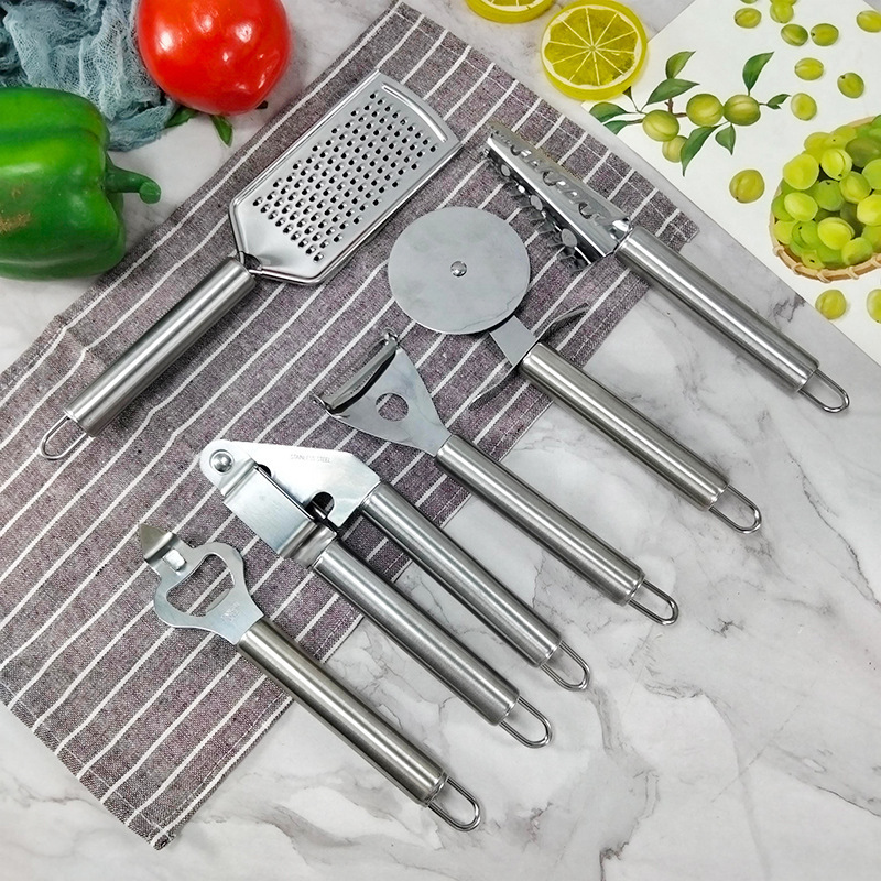 utensilios de cocina 26 piezas de acero inoxidable cuchillo de pintura cuchillo de cocina cuchillo casero herramientas de pizza utensilios de cocina en stock