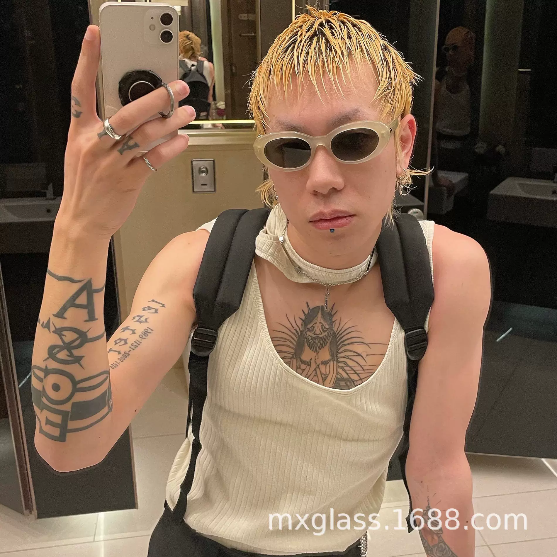 太阳镜男2023跨境时尚防晒遮阳黑色眼镜户外防紫外线高级感墨镜女