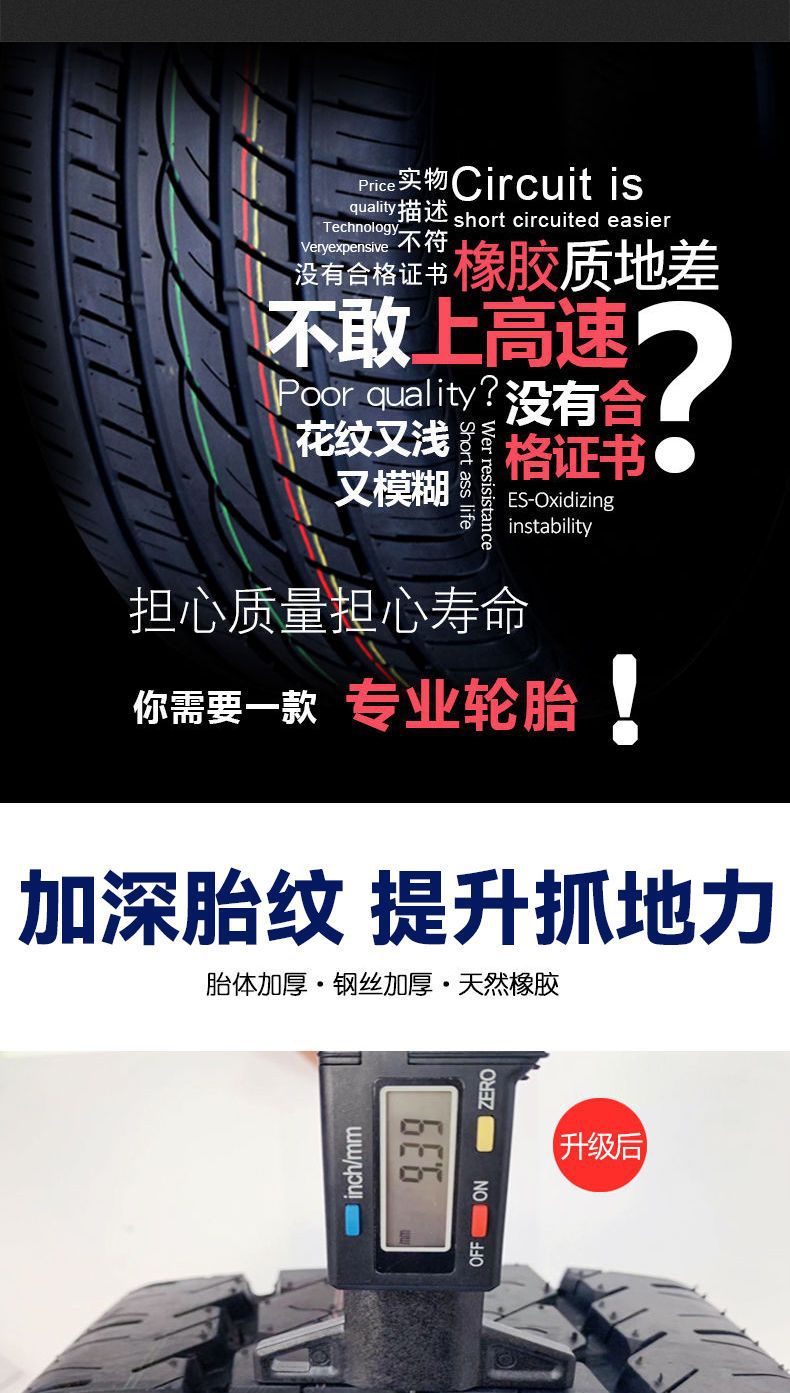 175 185 195 205 215 225 23, 50/55/60/65R 14R 15R 16 Tires