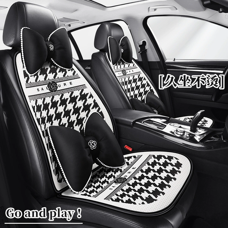 Saint-Tailon F005 тысяча птиц сетка Xiaosiangfeng автомобильная подушка милый мультфильм квадратная подушка спинка тройная длинная полоса