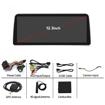 Central Control Screen 12.3inch – DVD Navigation