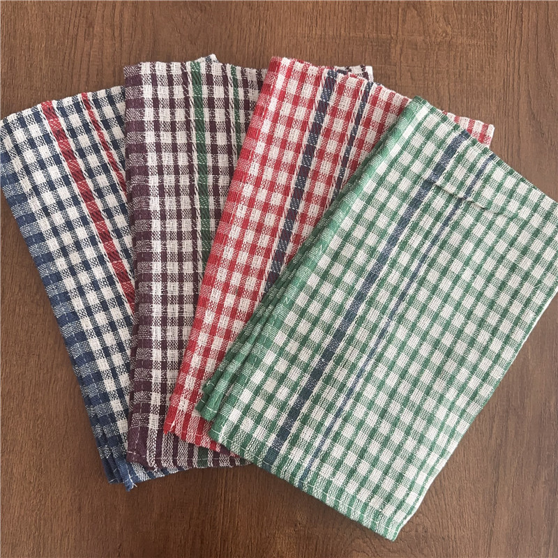 38*60棉制茶巾厨房巾抹布洗碗巾外贸出口亚马逊南美澳大利亚