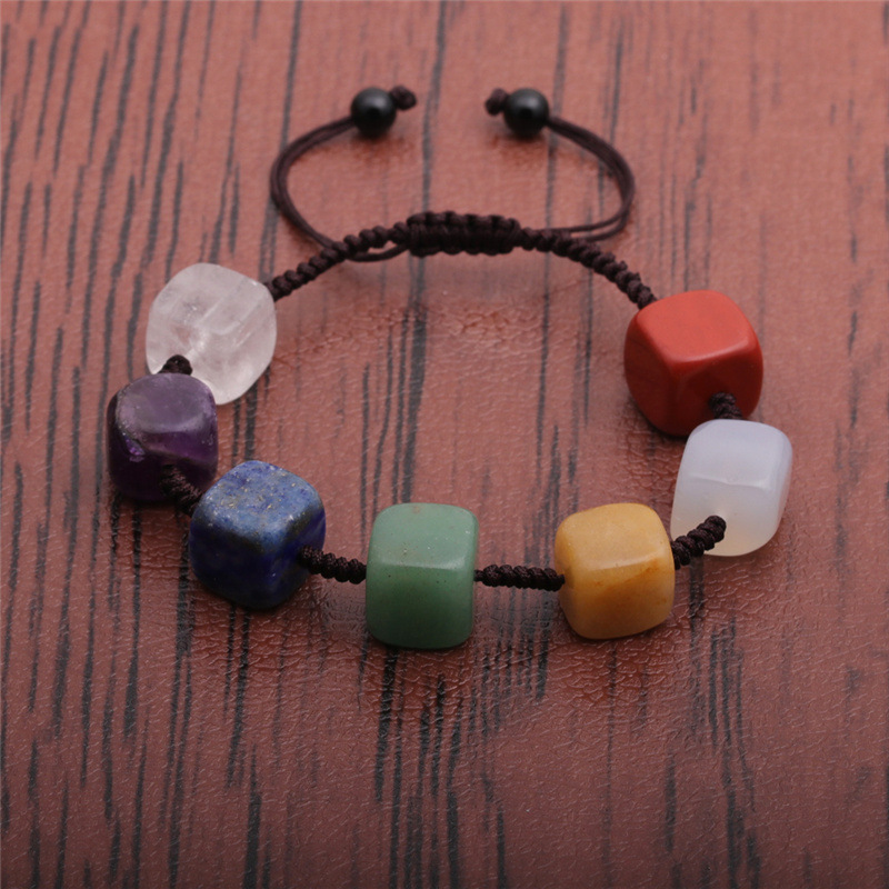 Fashion Seven Chakra Miyuki Beads Woven Bracelet display picture 9