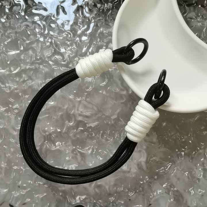 Insシンプル小衆携帯電話ストラップマカロン色編みチェーン短いペンダントキーホルダーdiyイヤホンチェーン|undefined